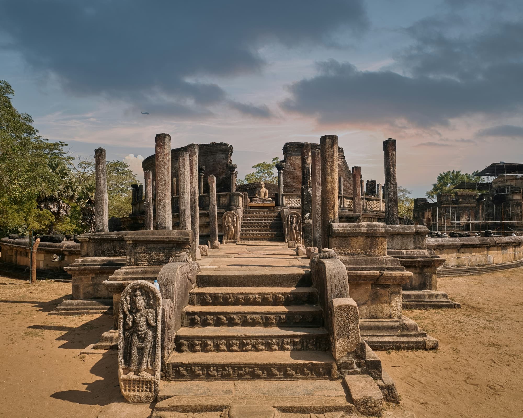 Ruins of Polonnaruwa, Sri Lanka's medieval capital
