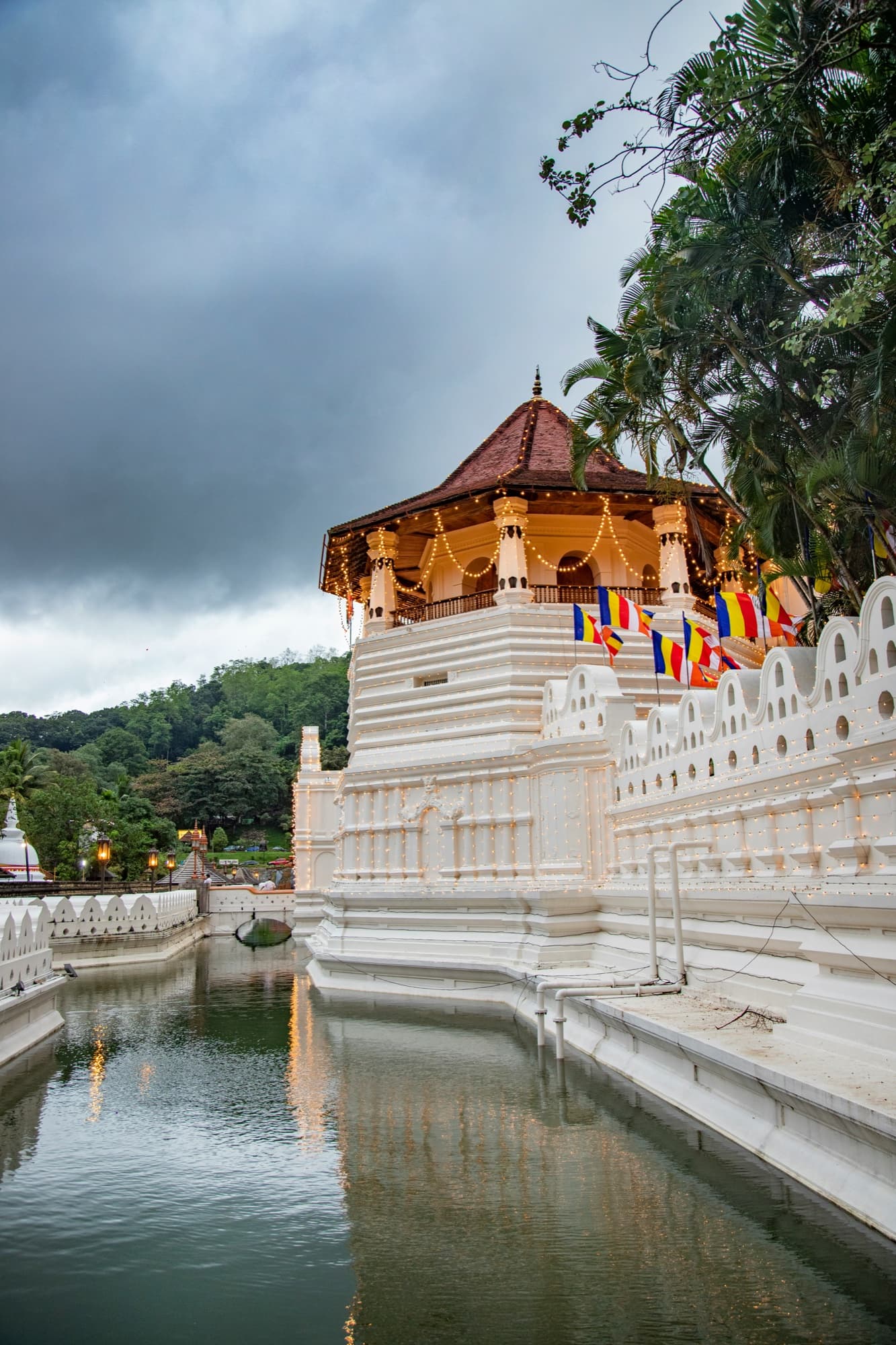 Temple of the Tooth, a Buddhist shrine in Kandy